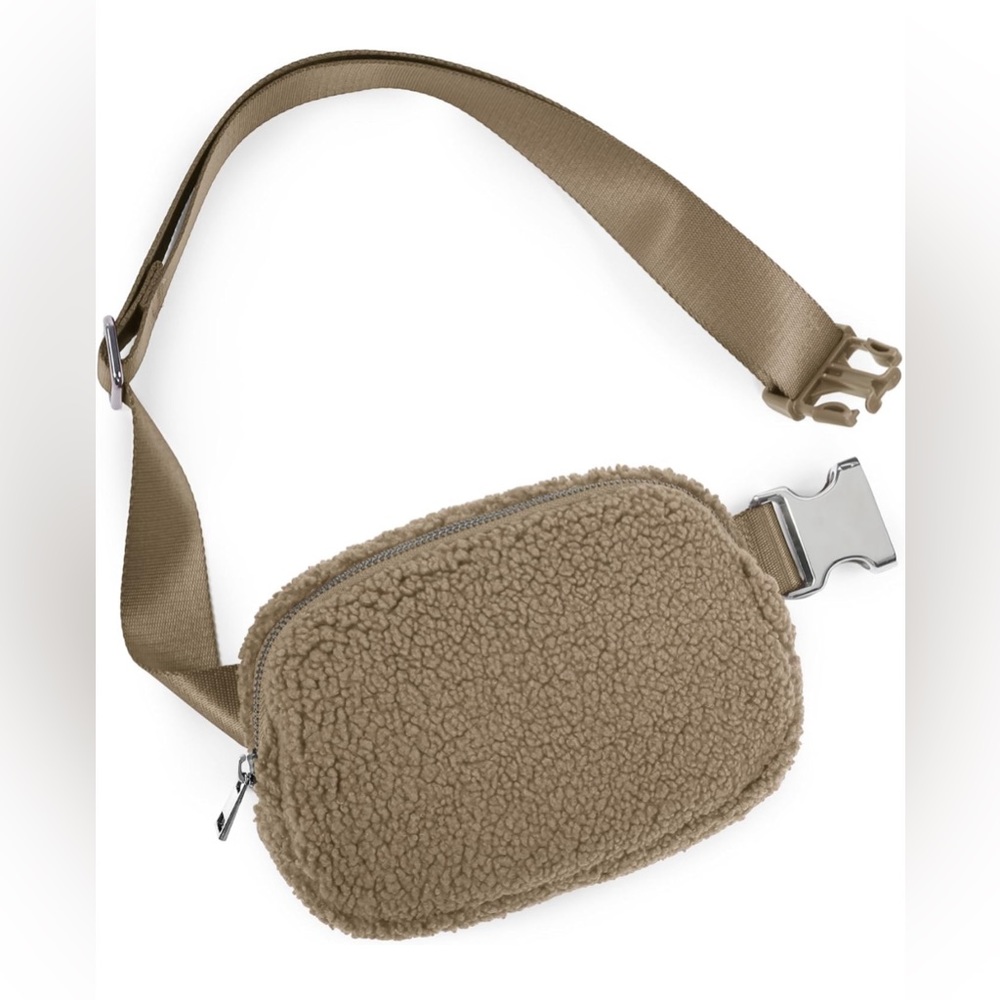 ODODOS Fleece Mini Belt Bag